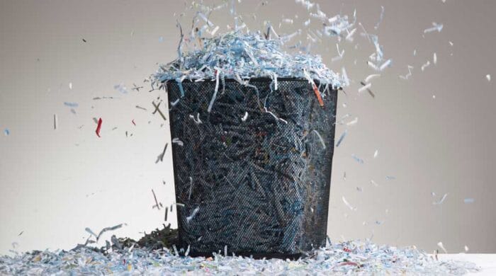 Environmental Impact of Shredding