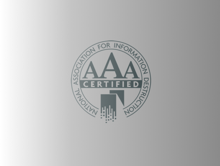 NAID AAA certified mobile shredding truck with on-board camera and video monitoring
