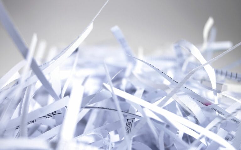 Onsite shredding increases credibility