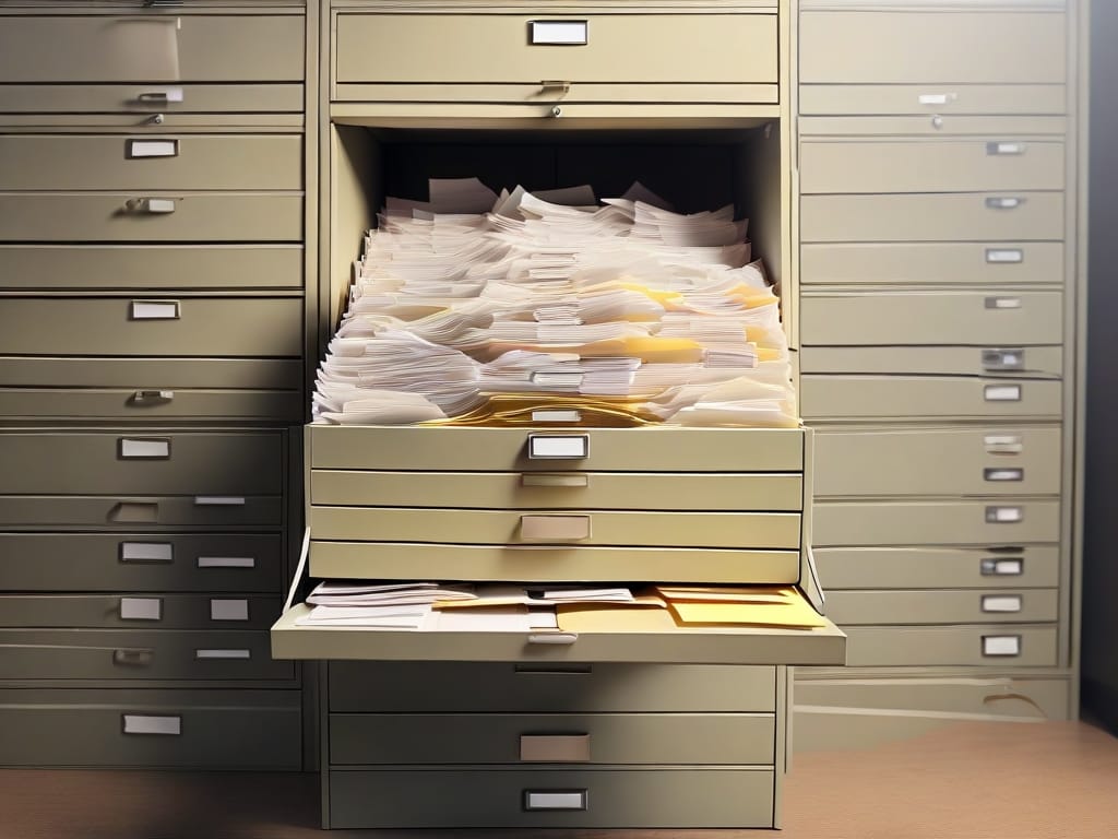 a guide to choosing the right shredding company for your overflowing file cabinet.